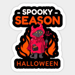 Halloween Spooky Season Sticker